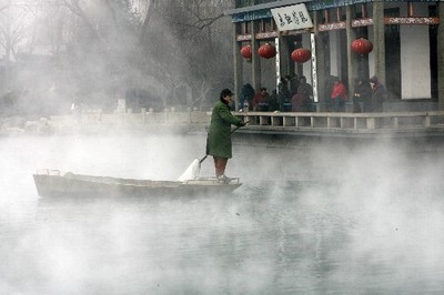濟南多處名泉現“云霧潤蒸”景觀